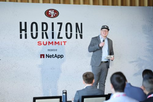 Max Kahn introduces our next speaker at Horizon Summit 2025 presented by NetApp.