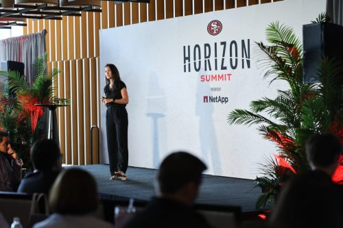 Kaitlin Bailey speaks at Horizon Summit 2025 presented by NetApp.