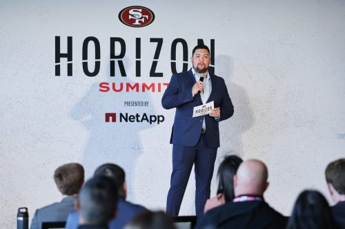 Nick Clarke introduces our next speaker at Horizon Summit 2025 presented by NetApp.