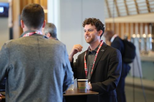 Attendees networking at Horizon Summit 2025 presented by NetApp.