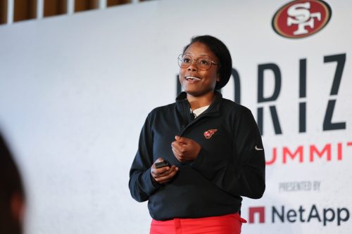 Shayna Sangster speaks at Horizon Summit 2025 presented by NetApp.