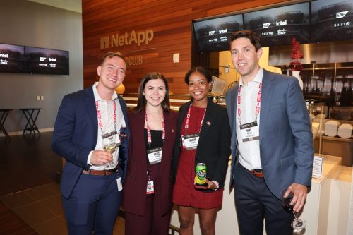 Guests enjoy Happy Hour at Horizon Summit 2025 presented by NetApp.