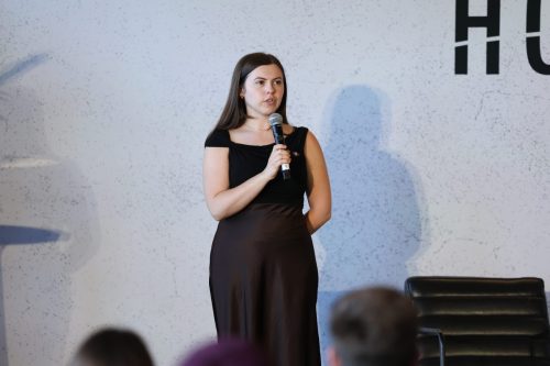 Becca Norman introduces our next speaker at Horizon Summit 2025 presented by NetApp.